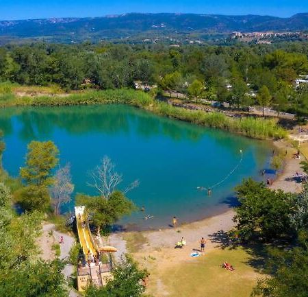 Camping Homair Domaine Des Iscles Mobil-Home Climatise La Roque-d'Antheron Exterior foto